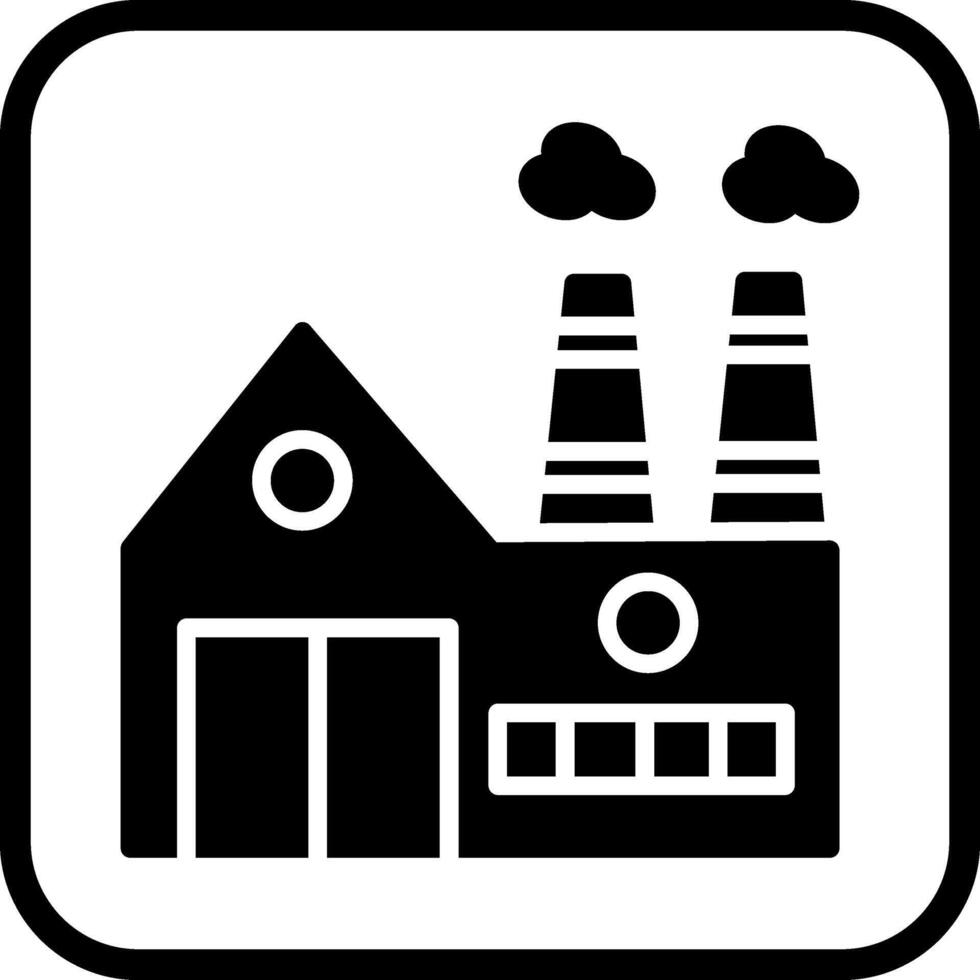 Factory Vector Icon