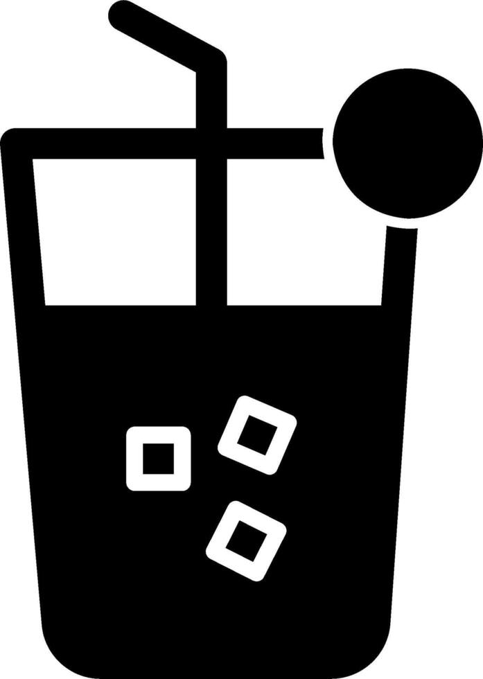 Cold Drink Vector Icon