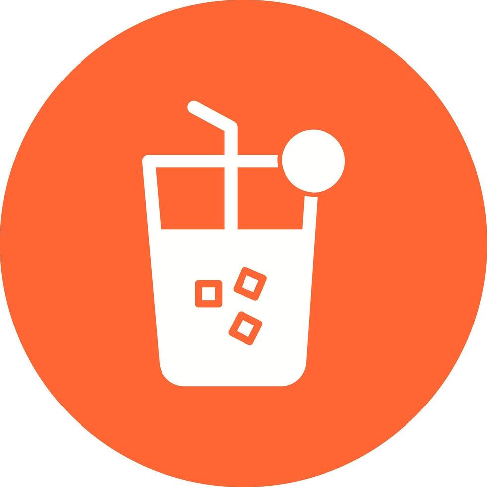 Cold Drink Vector Icon