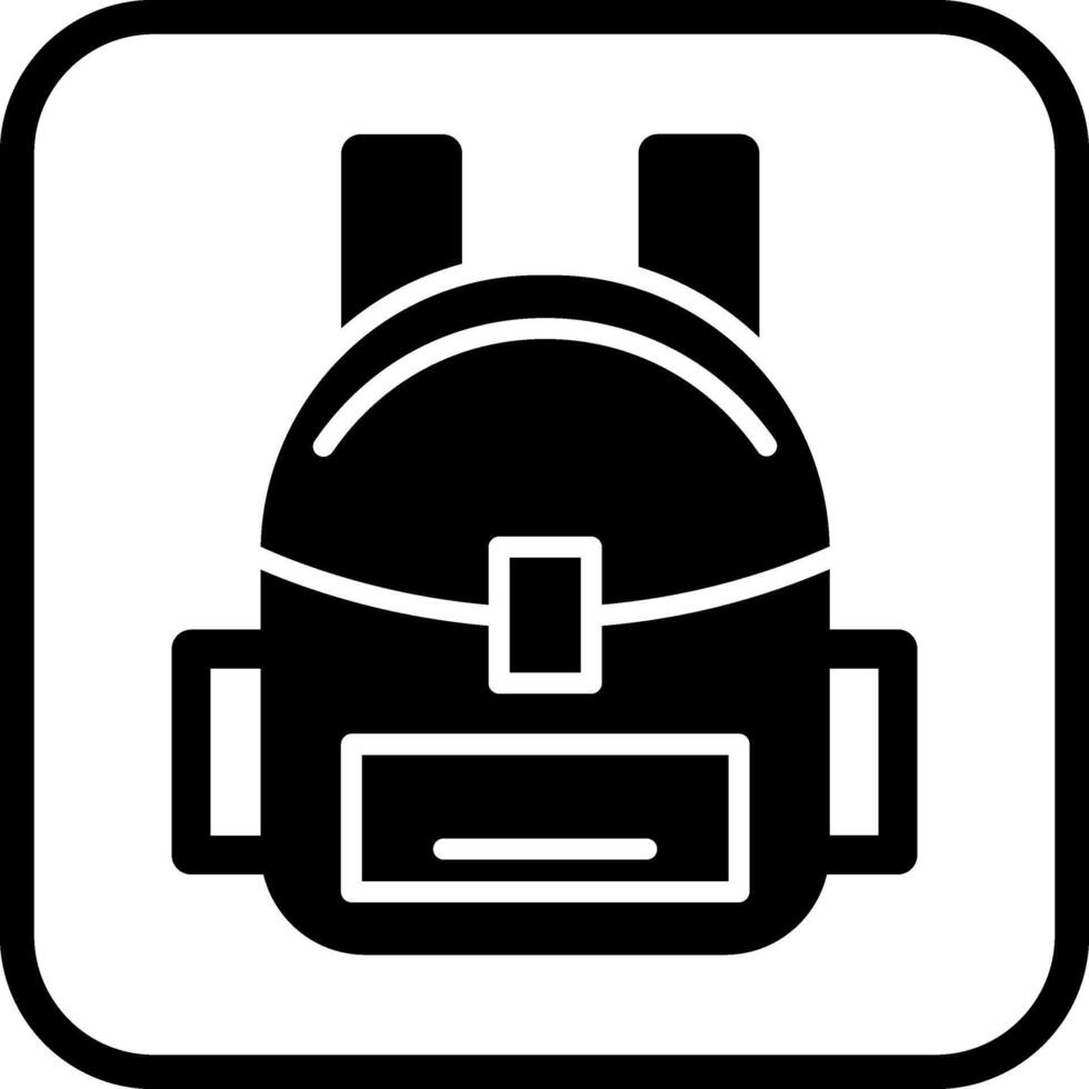 icono de vector de paquete de bolsa