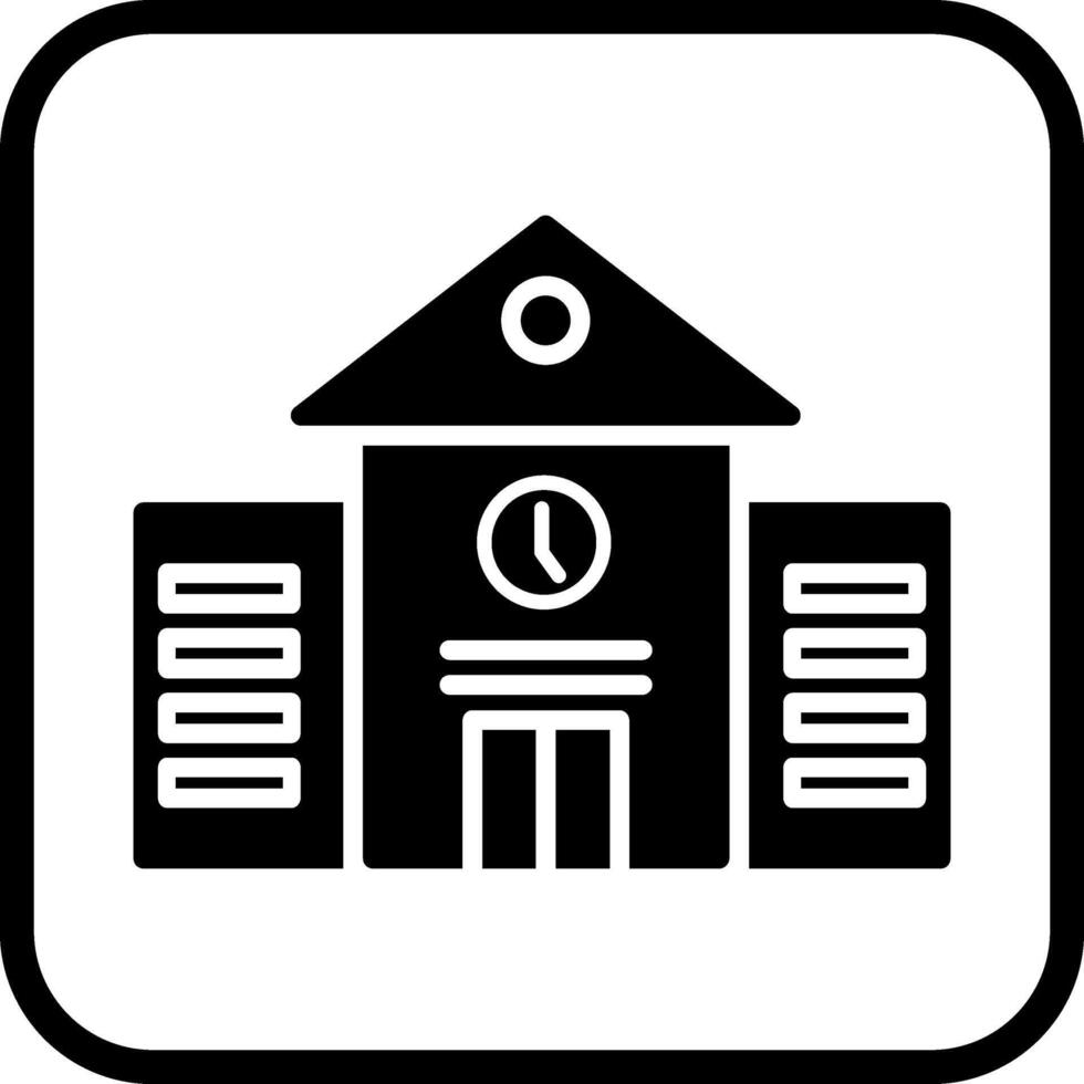 University Campus Vector Icon