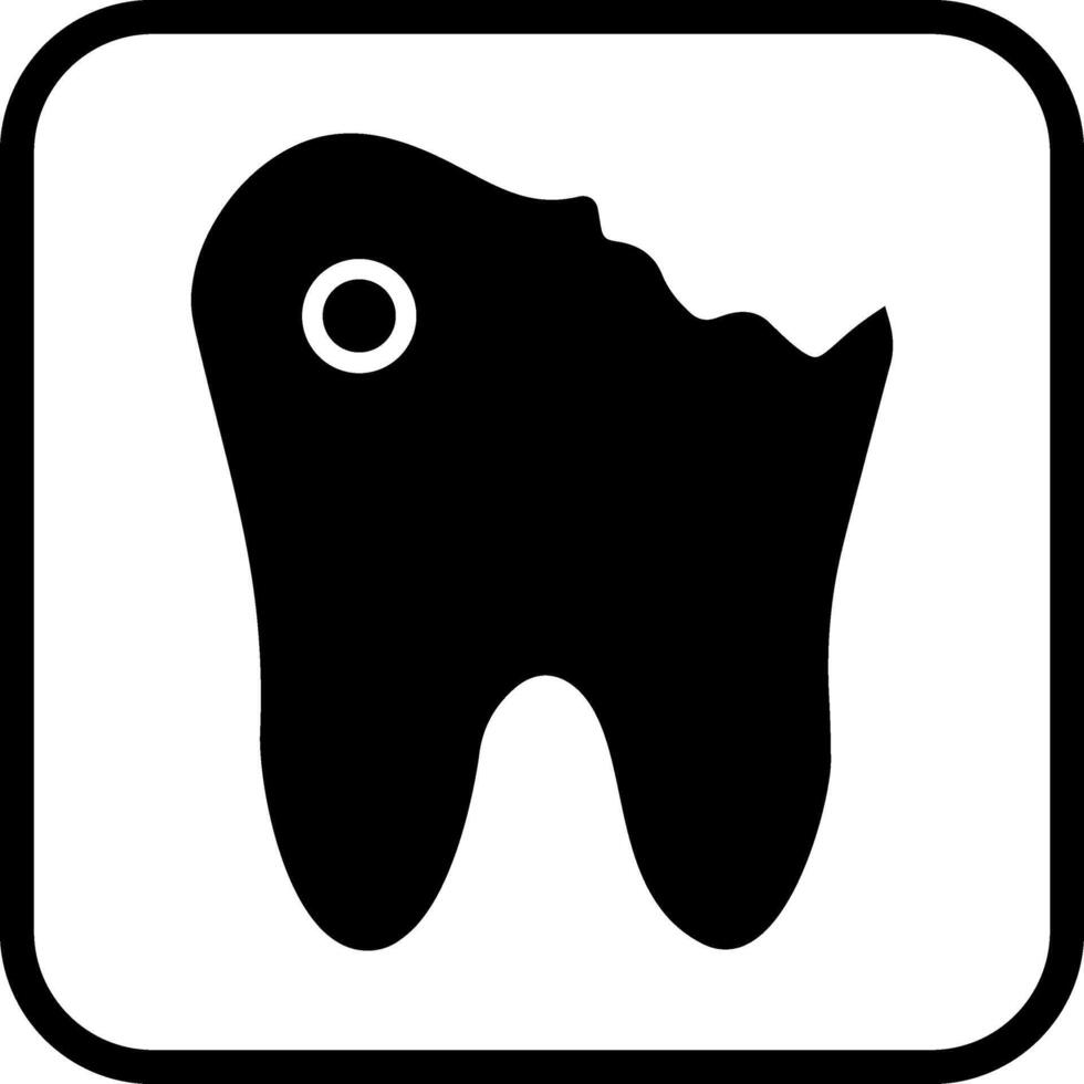 Caries Vector Icon