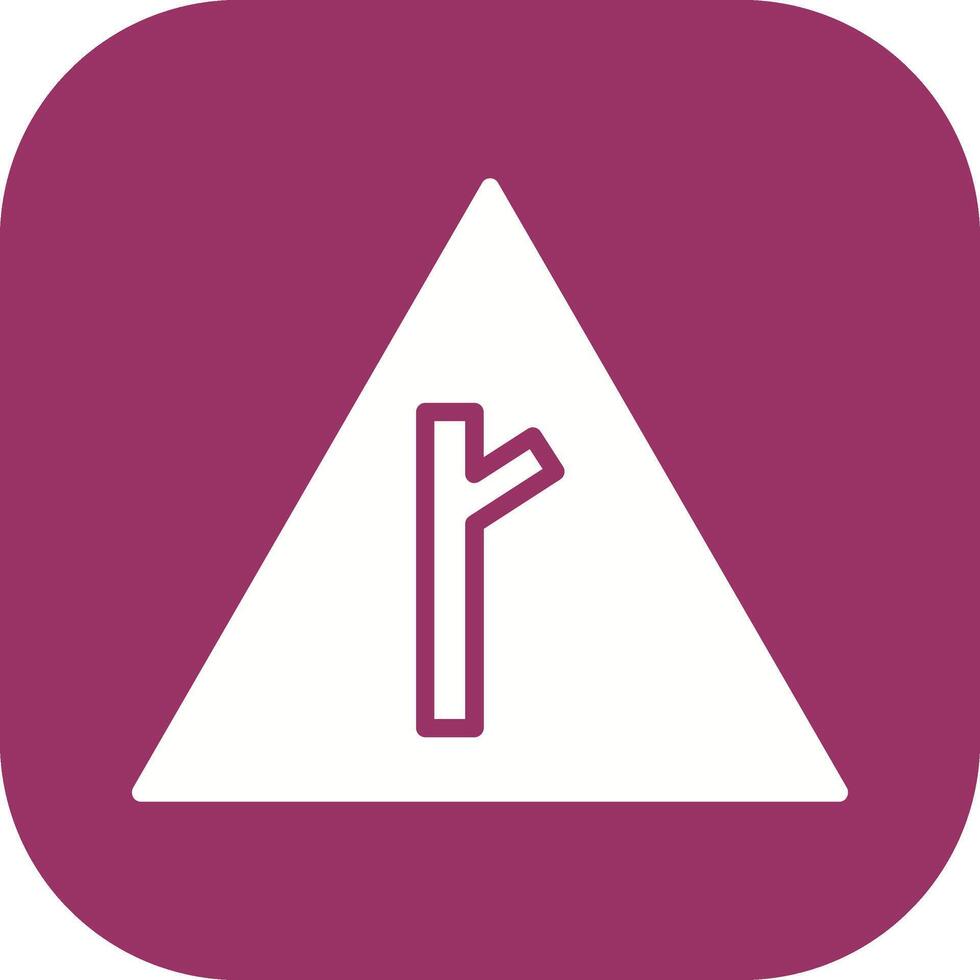 Road Sign Vector Icon