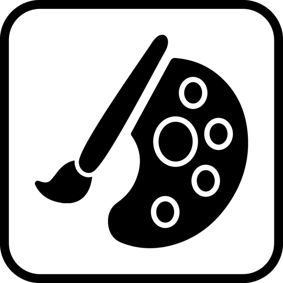 Paint Brush Vector Icon