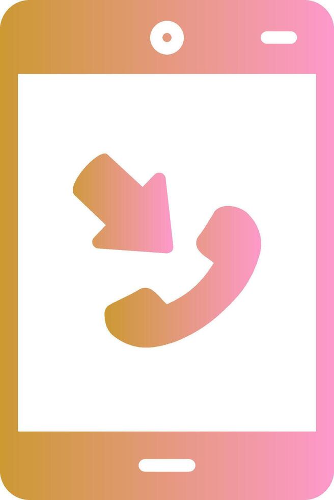 Incoming Call Vector Icon