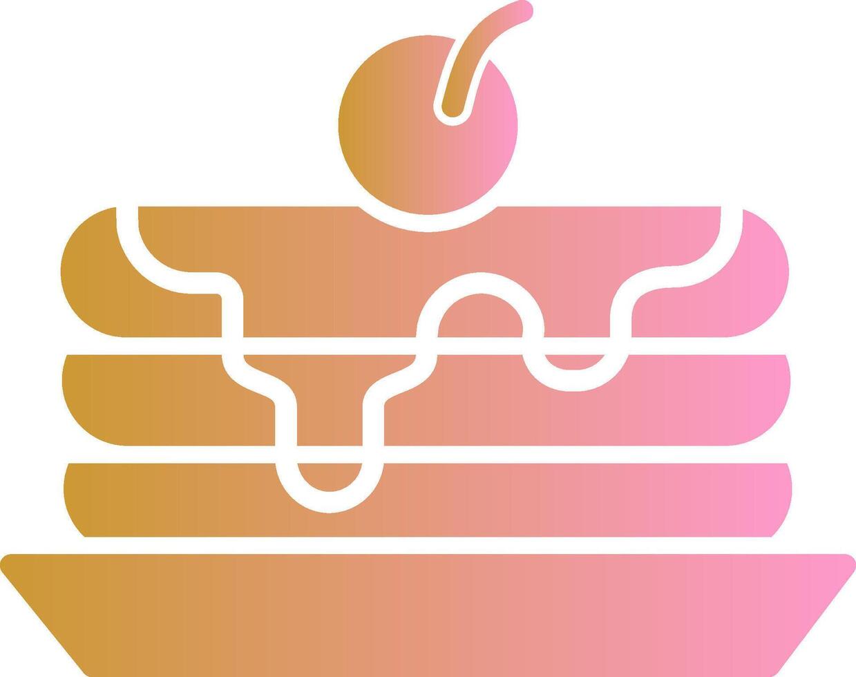 Pancake Vector Icon