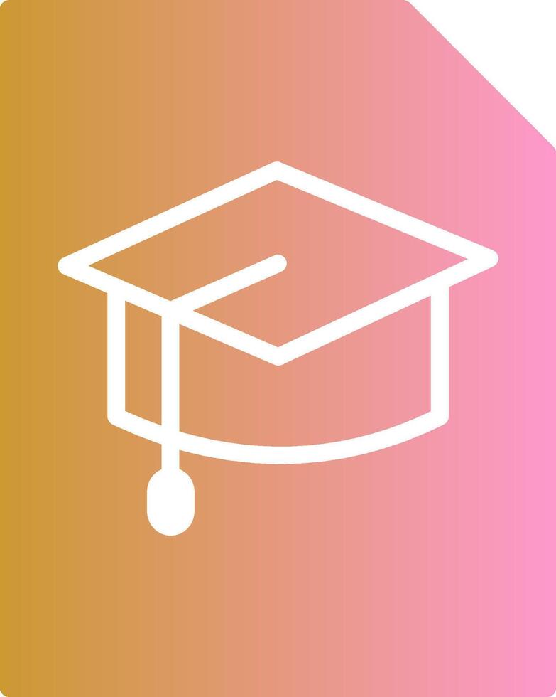 icono de vector de graduación