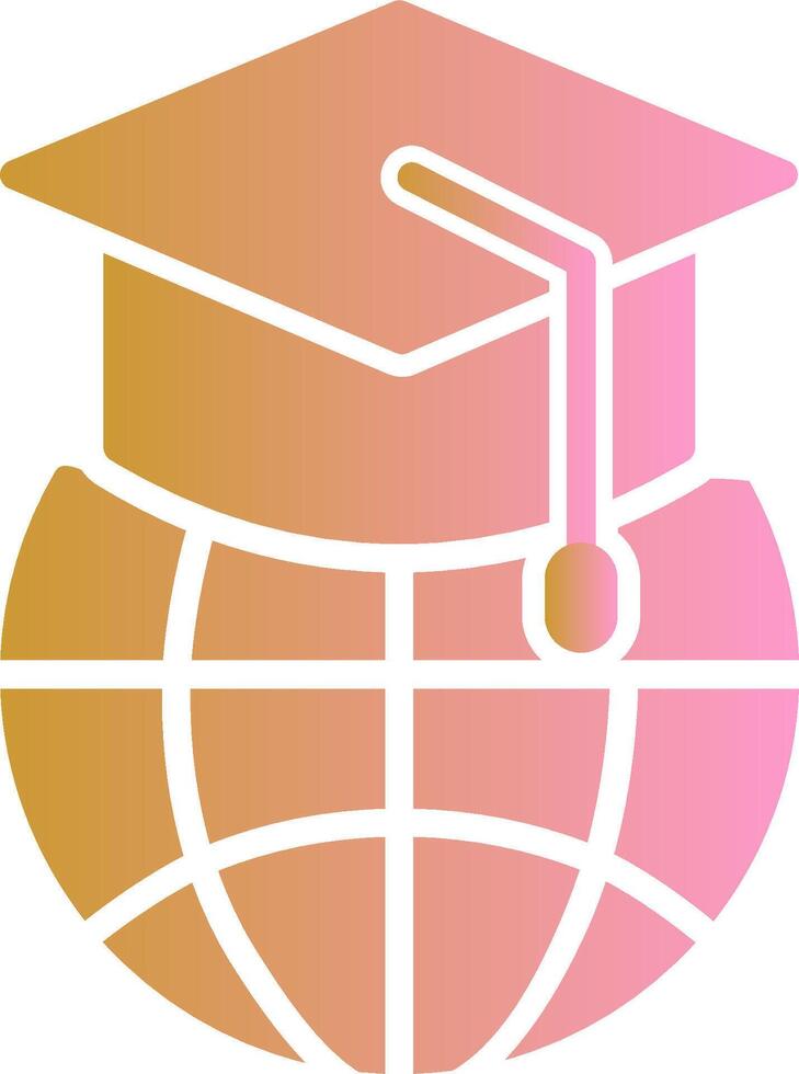 Global Education Vector Icon