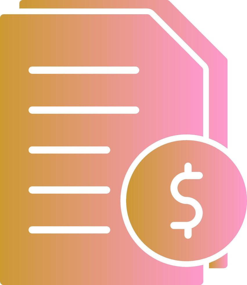 Invoices Vector Icon