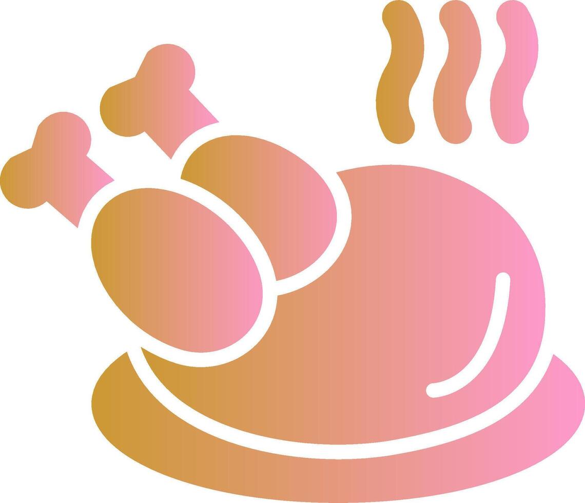 Chicken Vector Icon
