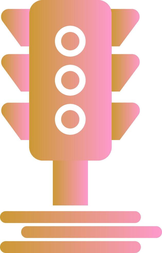 Traffic Signal Vector Icon