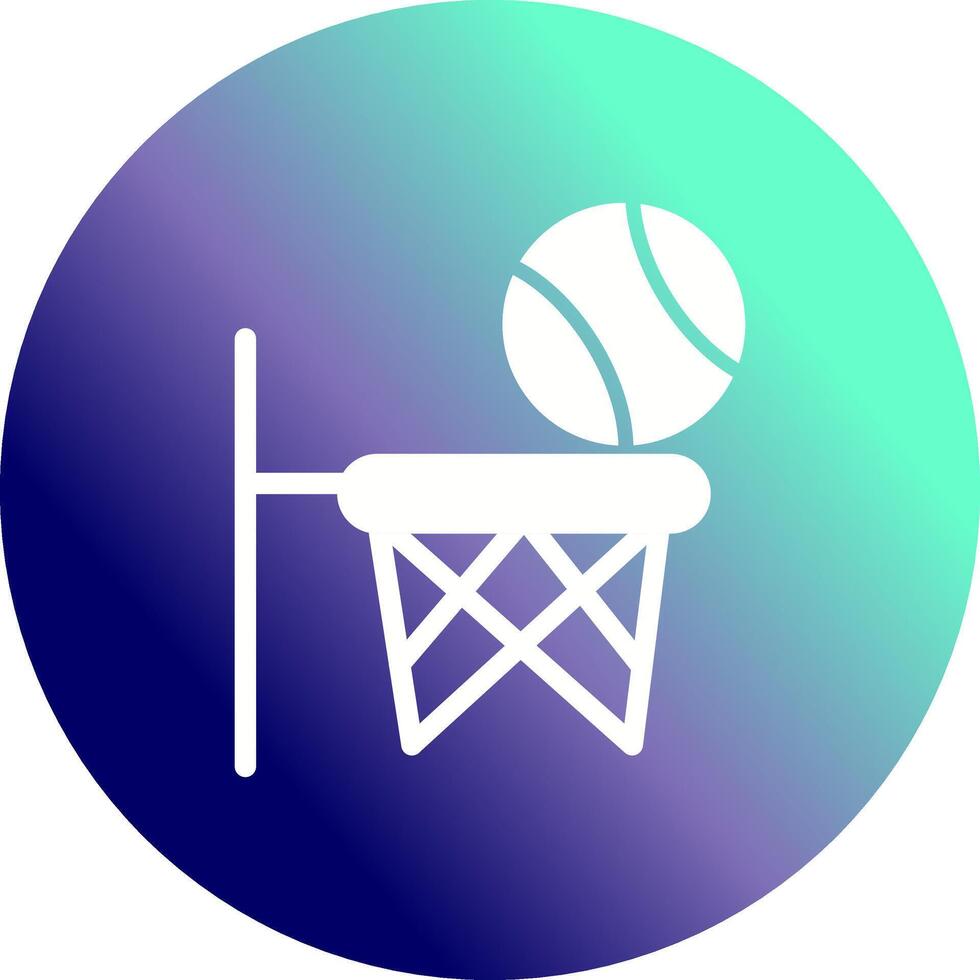 icono de vector de baloncesto