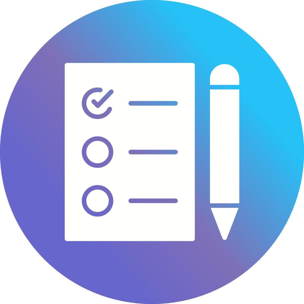 Task List Vector Icon