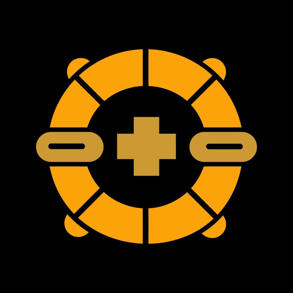 icono de vector de salvavidas