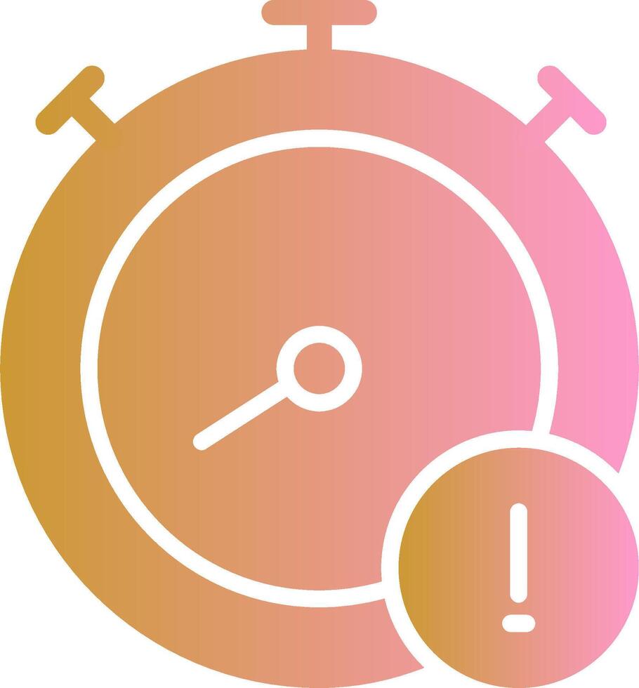 Run Time Vector Icon