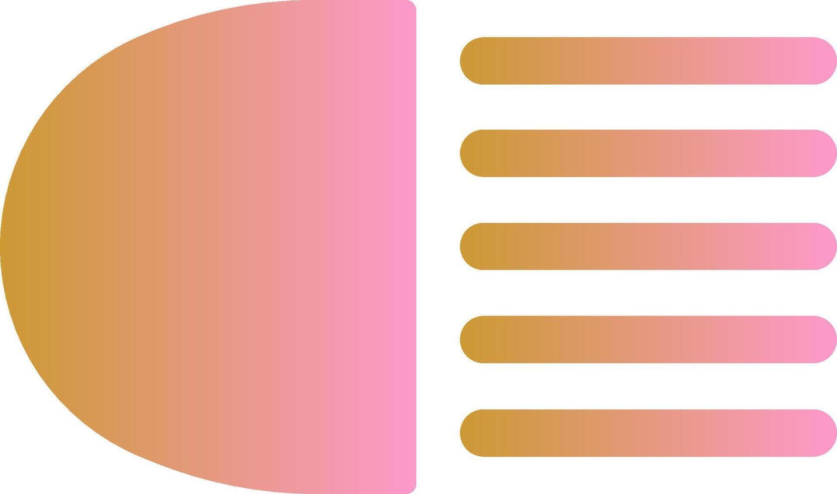 Headlight Vector Icon