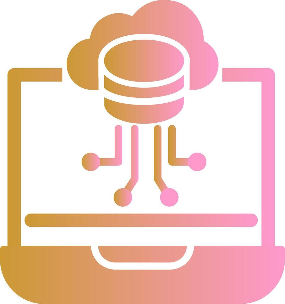 Data Storage Vector Icon