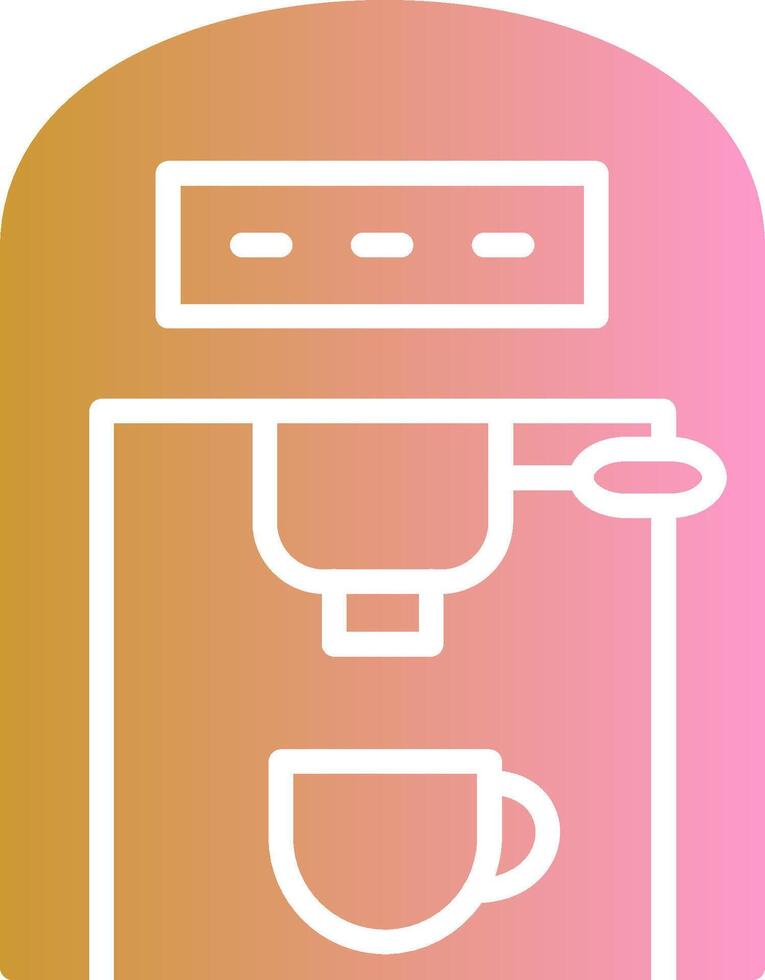 Coffee Machine II Vector Icon