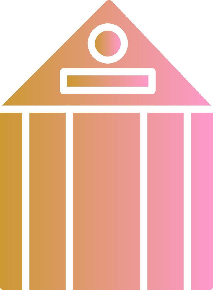 Museum Building II Vector Icon