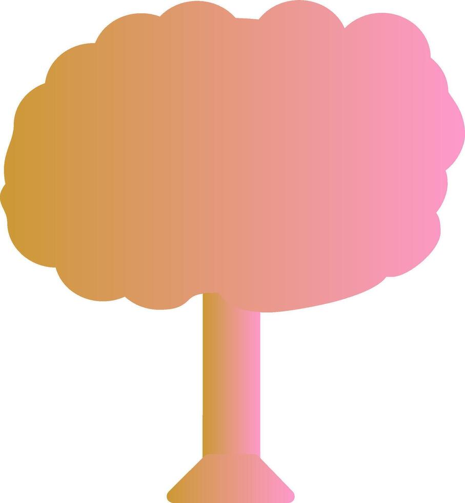 icono de vector de árbol