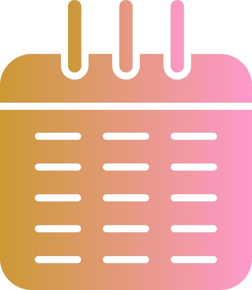 Calendar Vector Icon