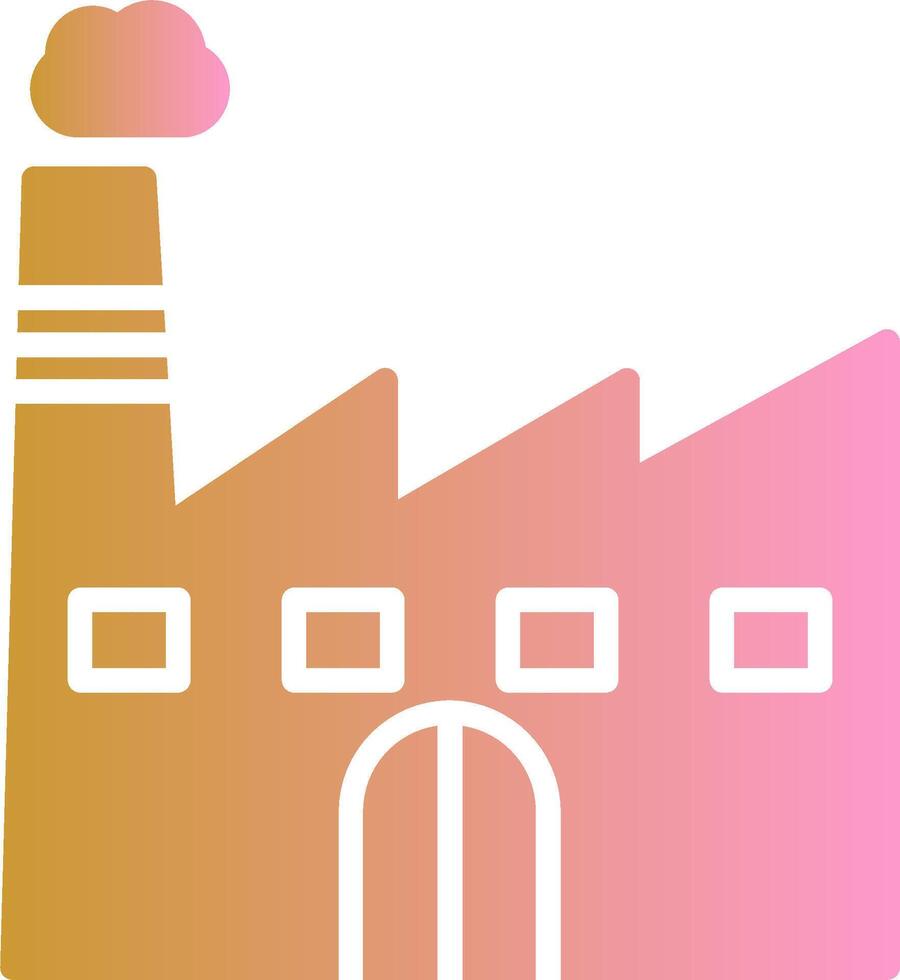 Factory Vector Icon