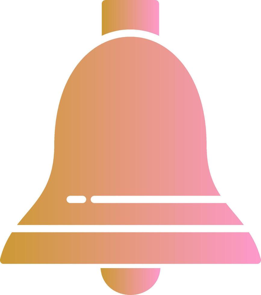 icono de vector de campana de iglesia