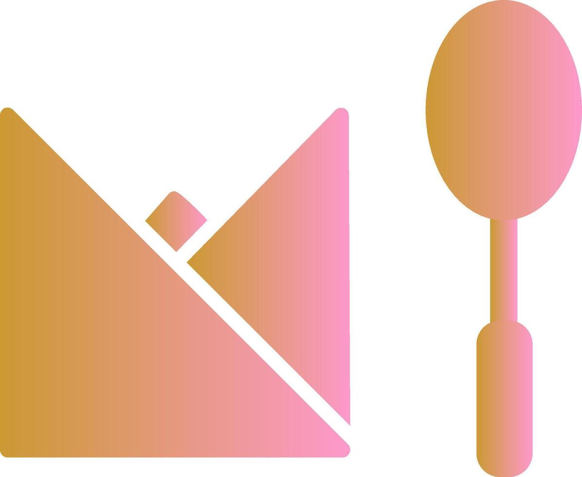 Spoon and Napkin Vector Icon