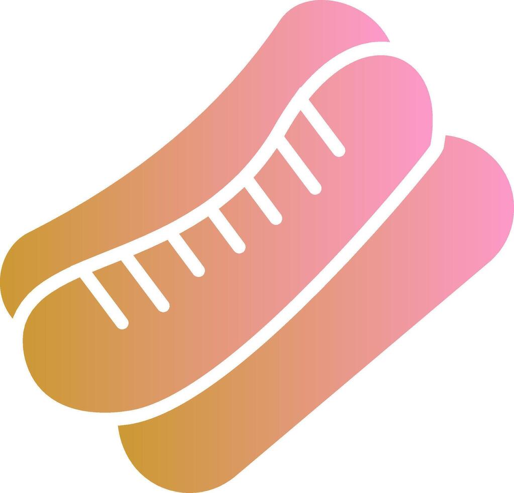 Hot Dog Vector Icon