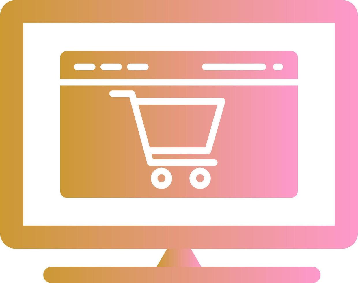 Ecommerce Settings Vector Icon