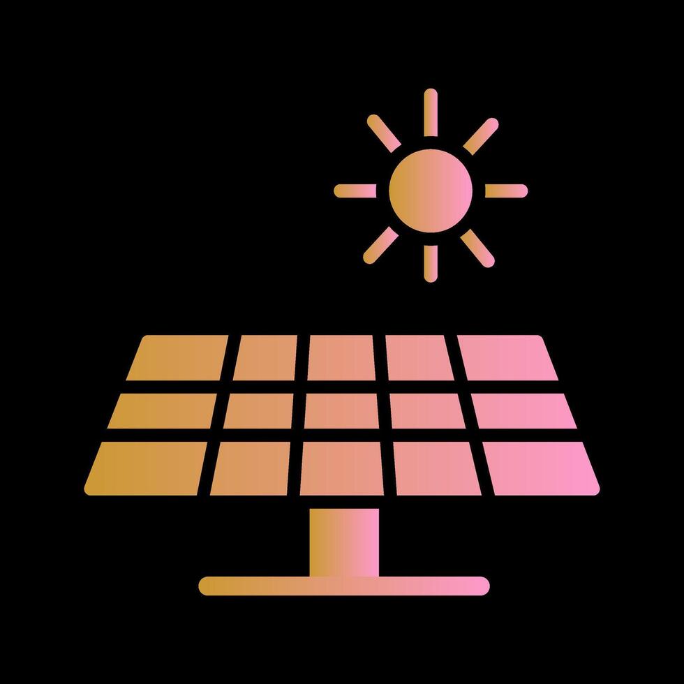 Solar Vector Icon