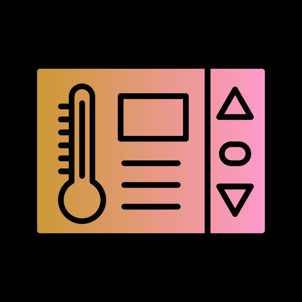 Thermostat Vector Icon