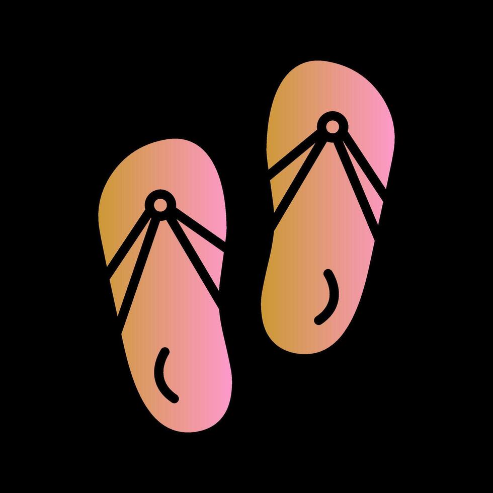 Slippers Vector Icon