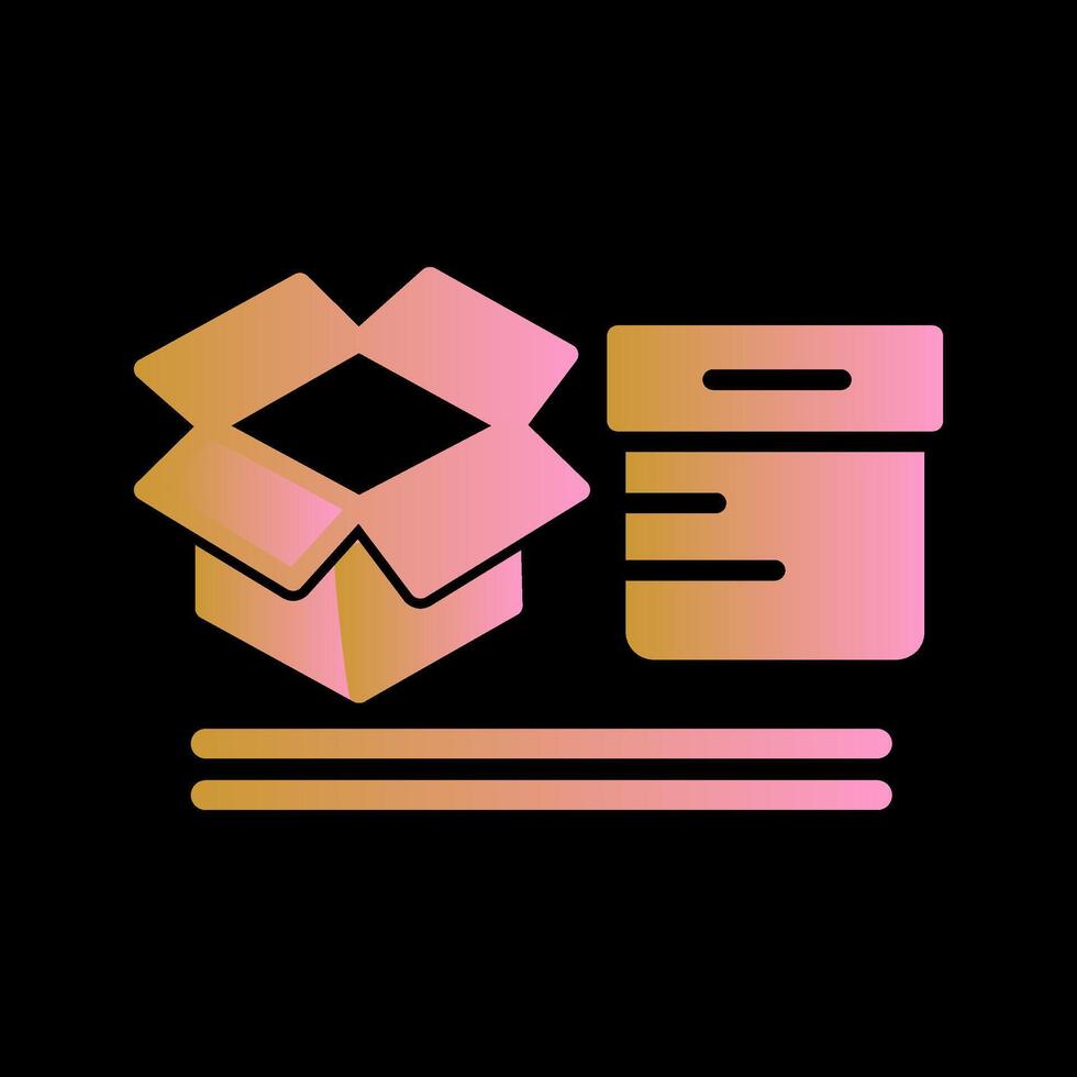 Boxes Vector Icon