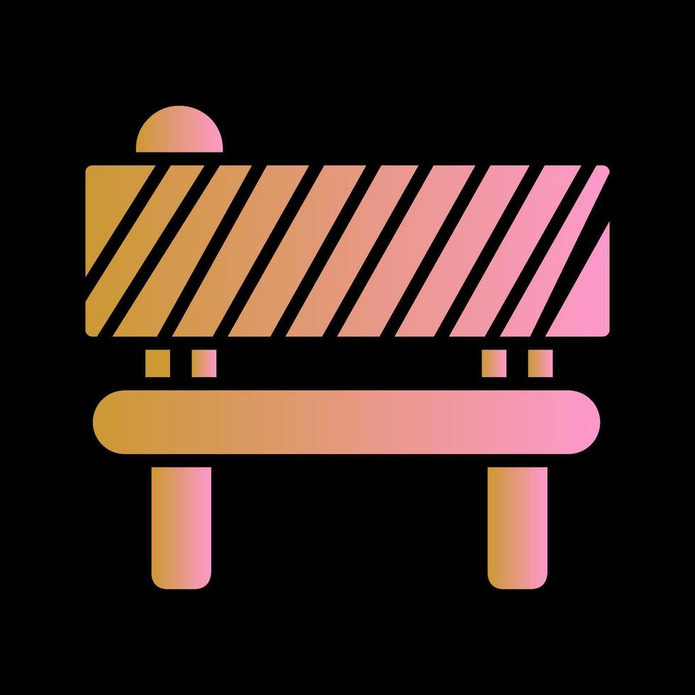 Barrier Vector Icon