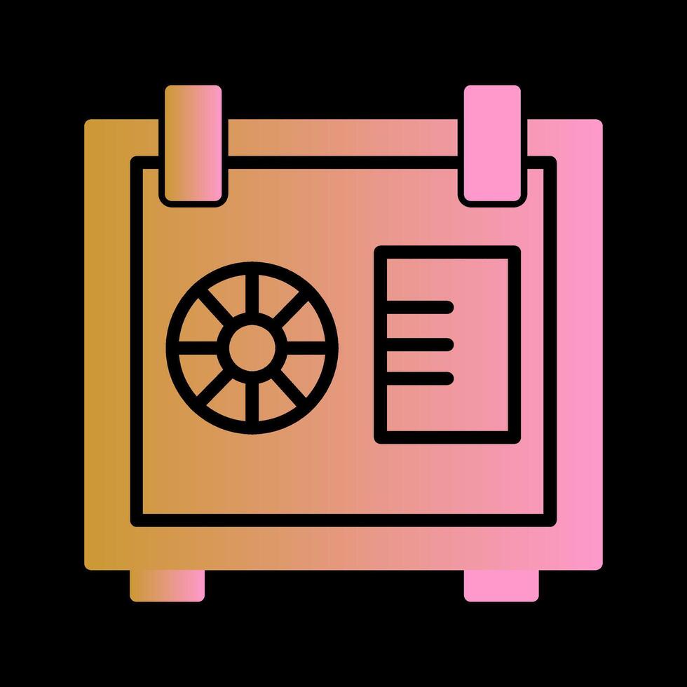 Safe Box Vector Icon