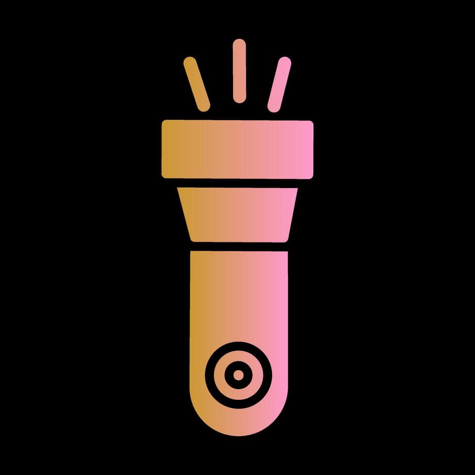 Flashlight Vector Icon