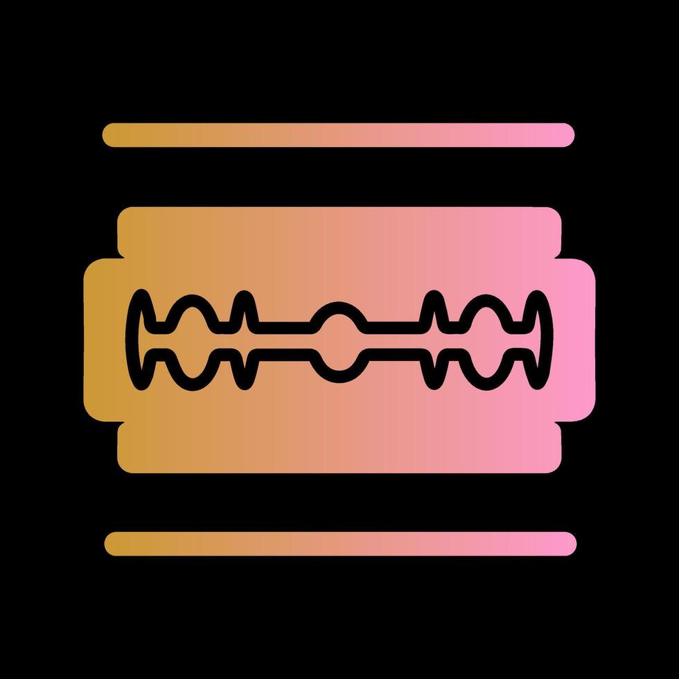 Razor Blade Vector Icon