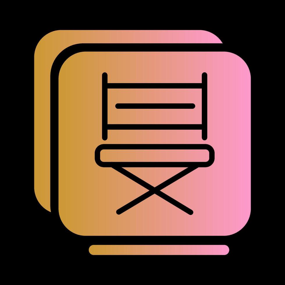 Director Chair Vector Icon