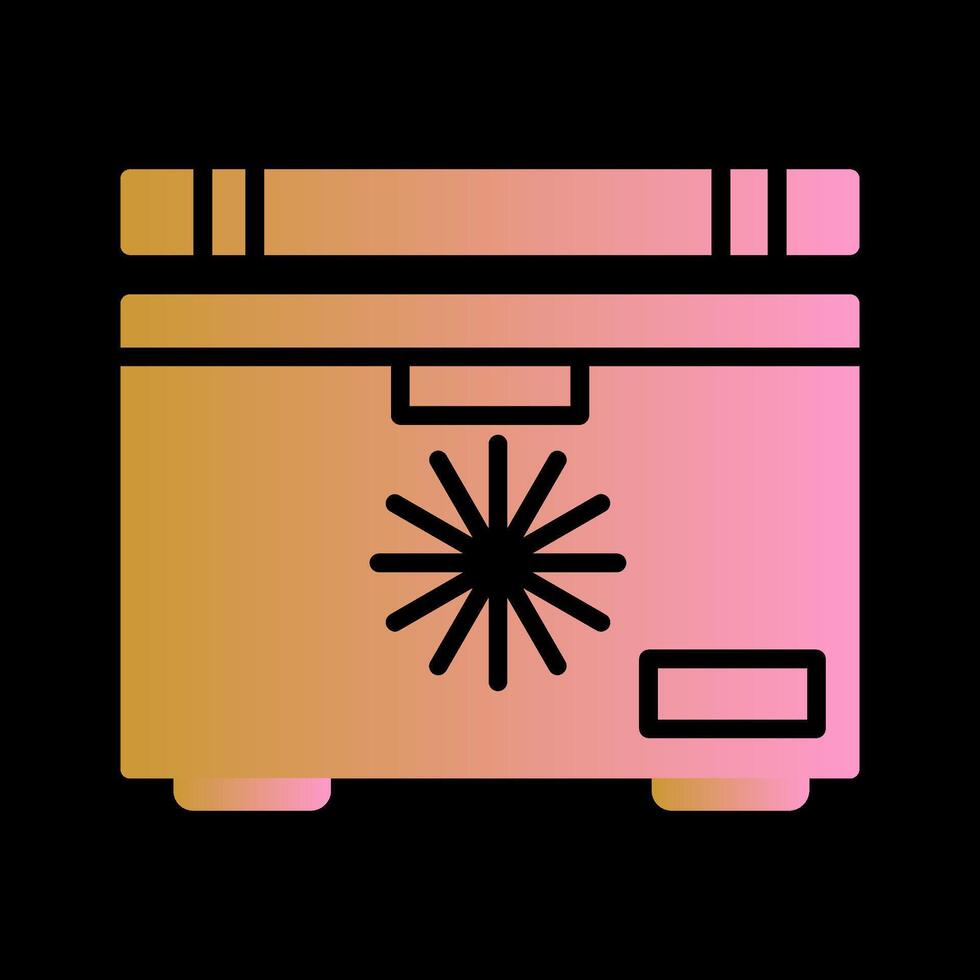 Freezer Vector Icon