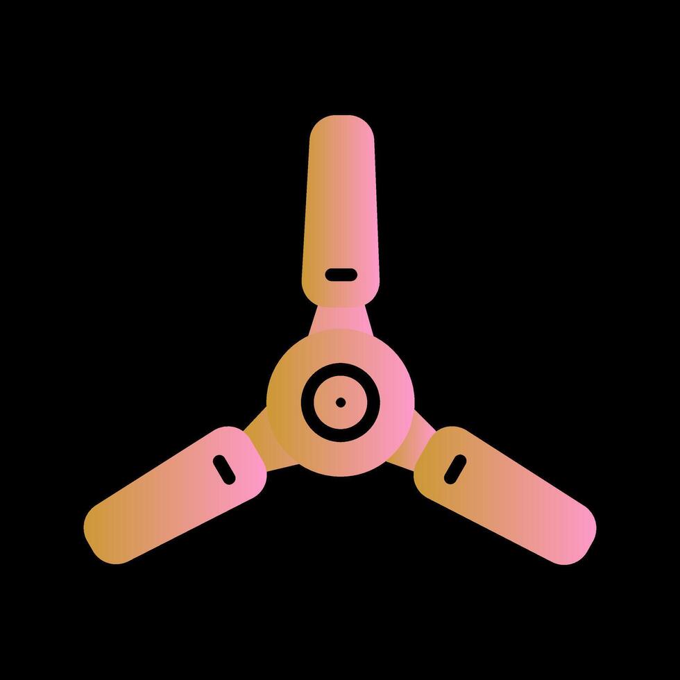 Electric Fan Vector Icon