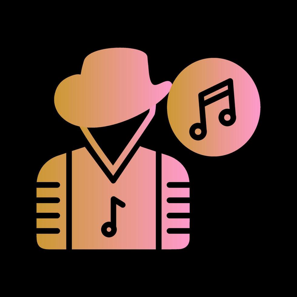 Musician Vector Icon