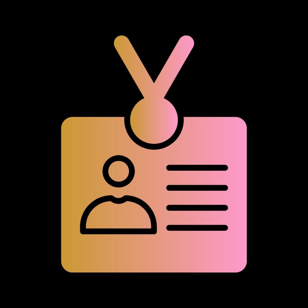 Identity Card I Vector Icon