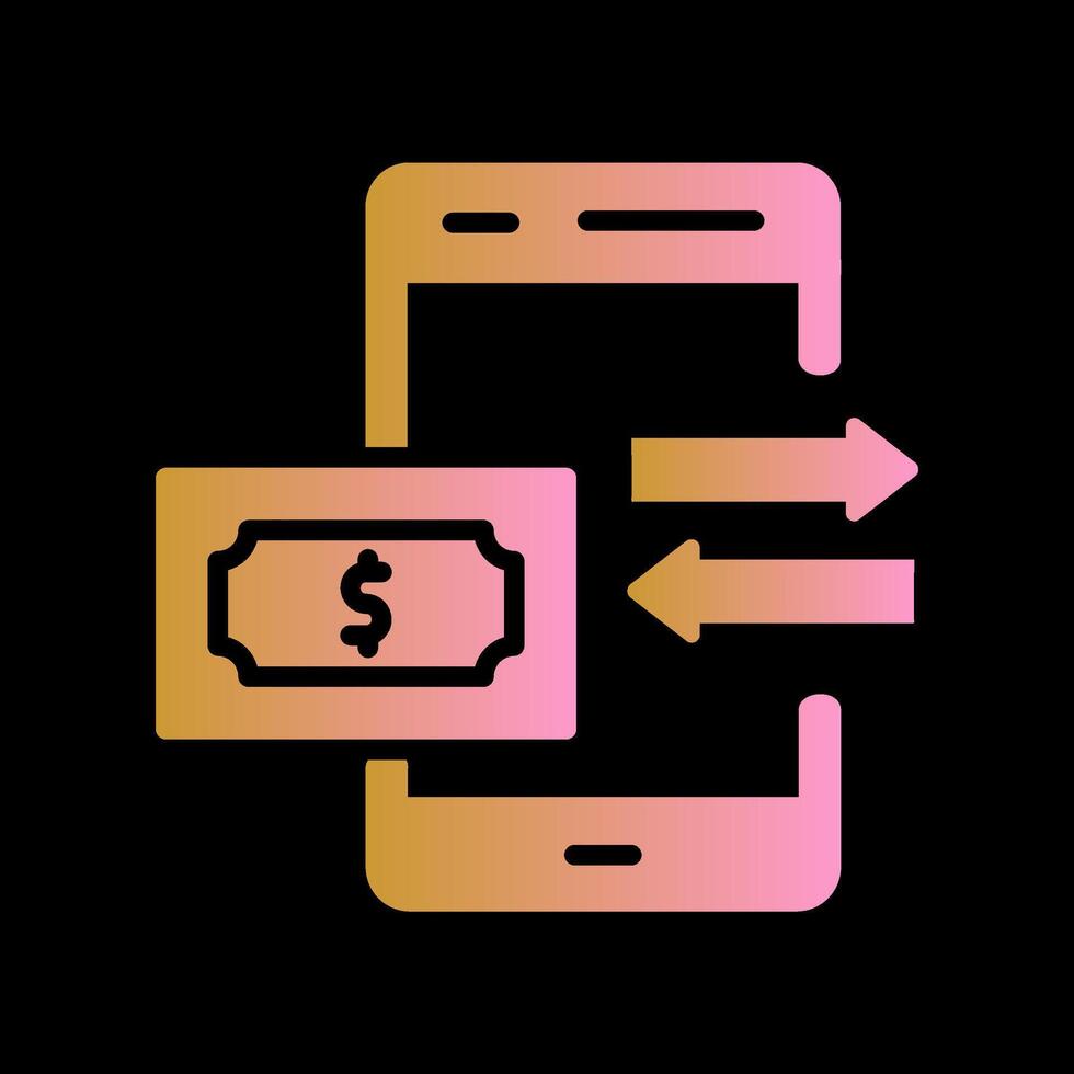 Money Transfer Vector Icon