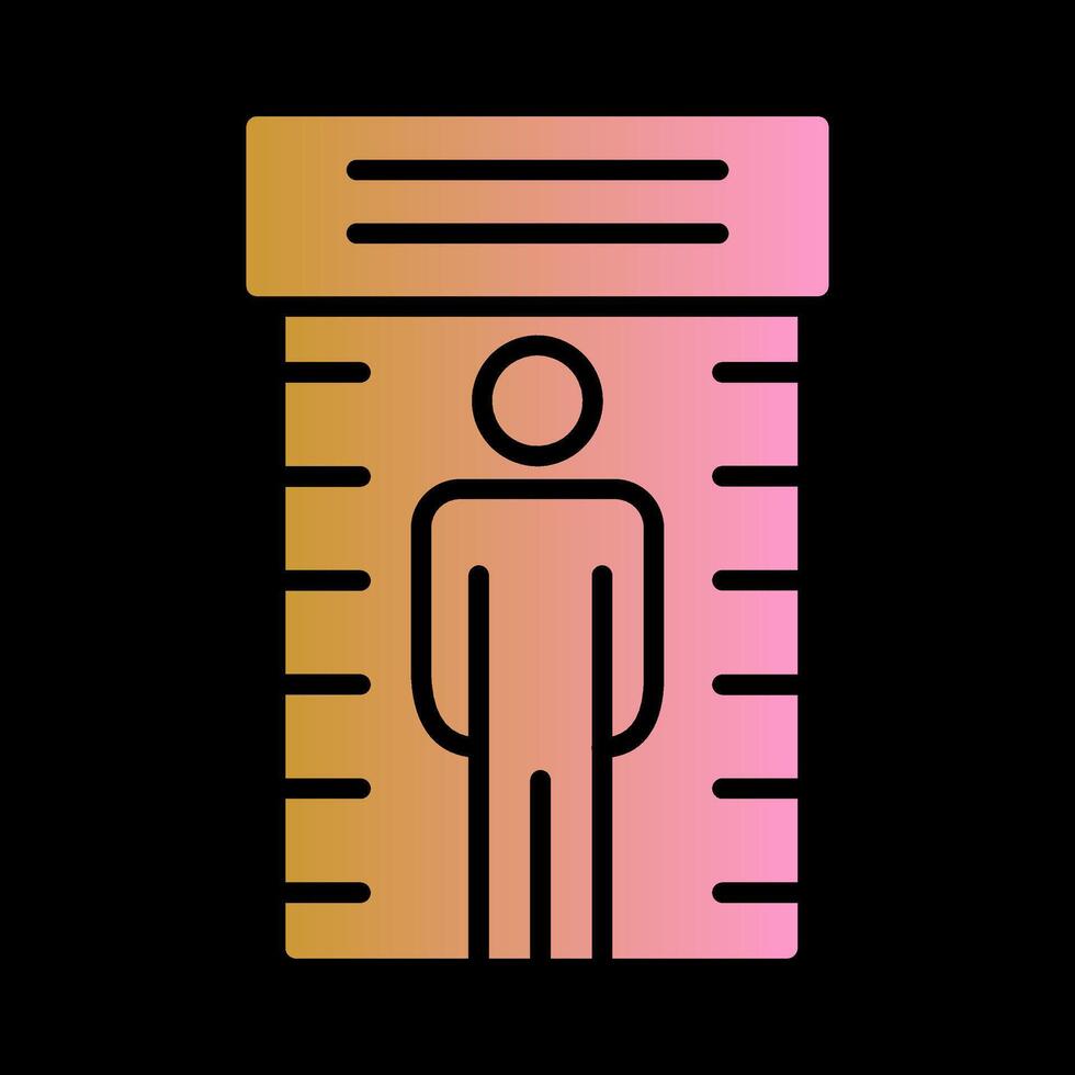 Metal Detector Vector Icon