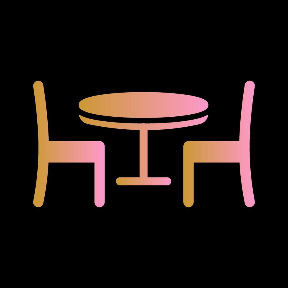 Dining Table I Vector Icon