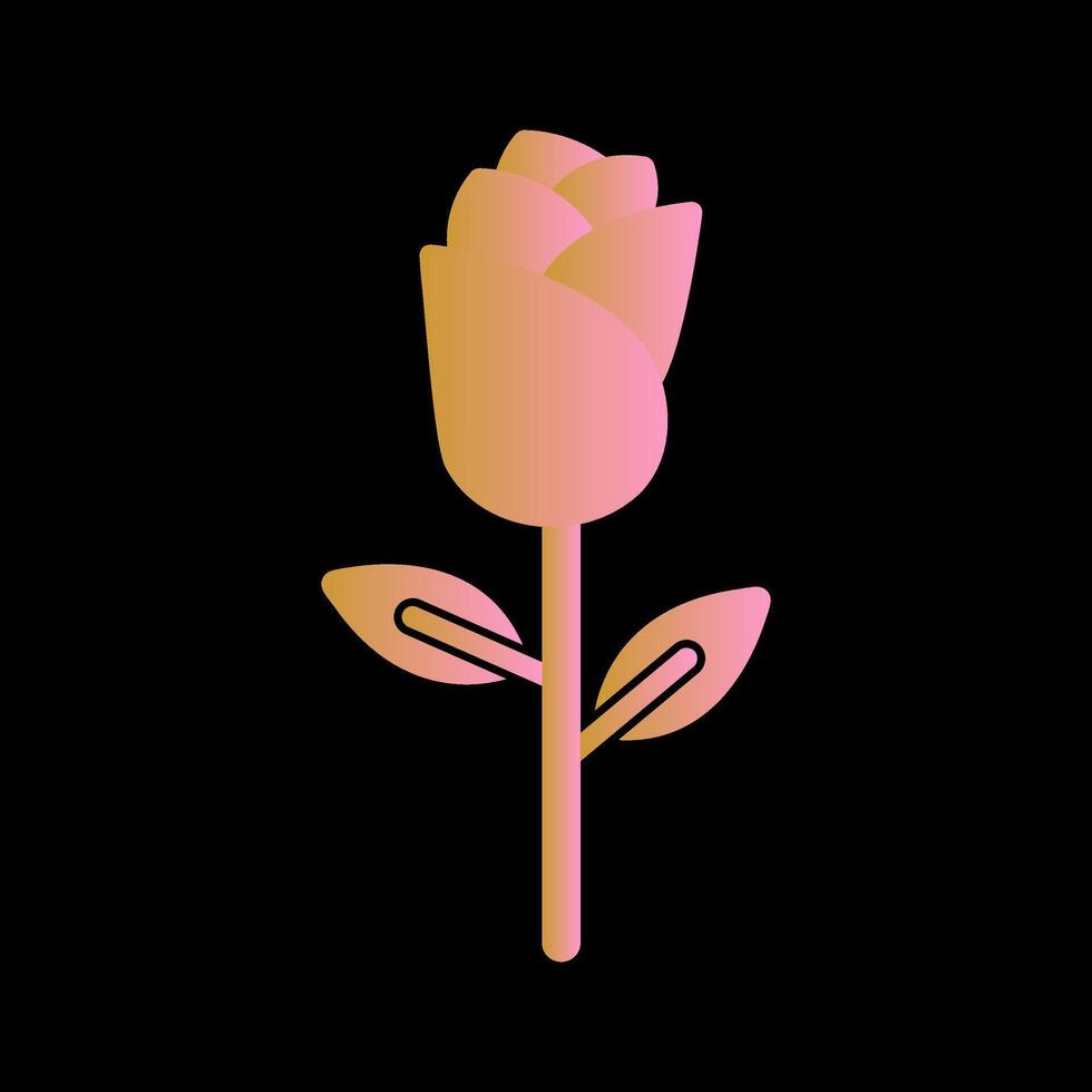 icono de vector de rosas