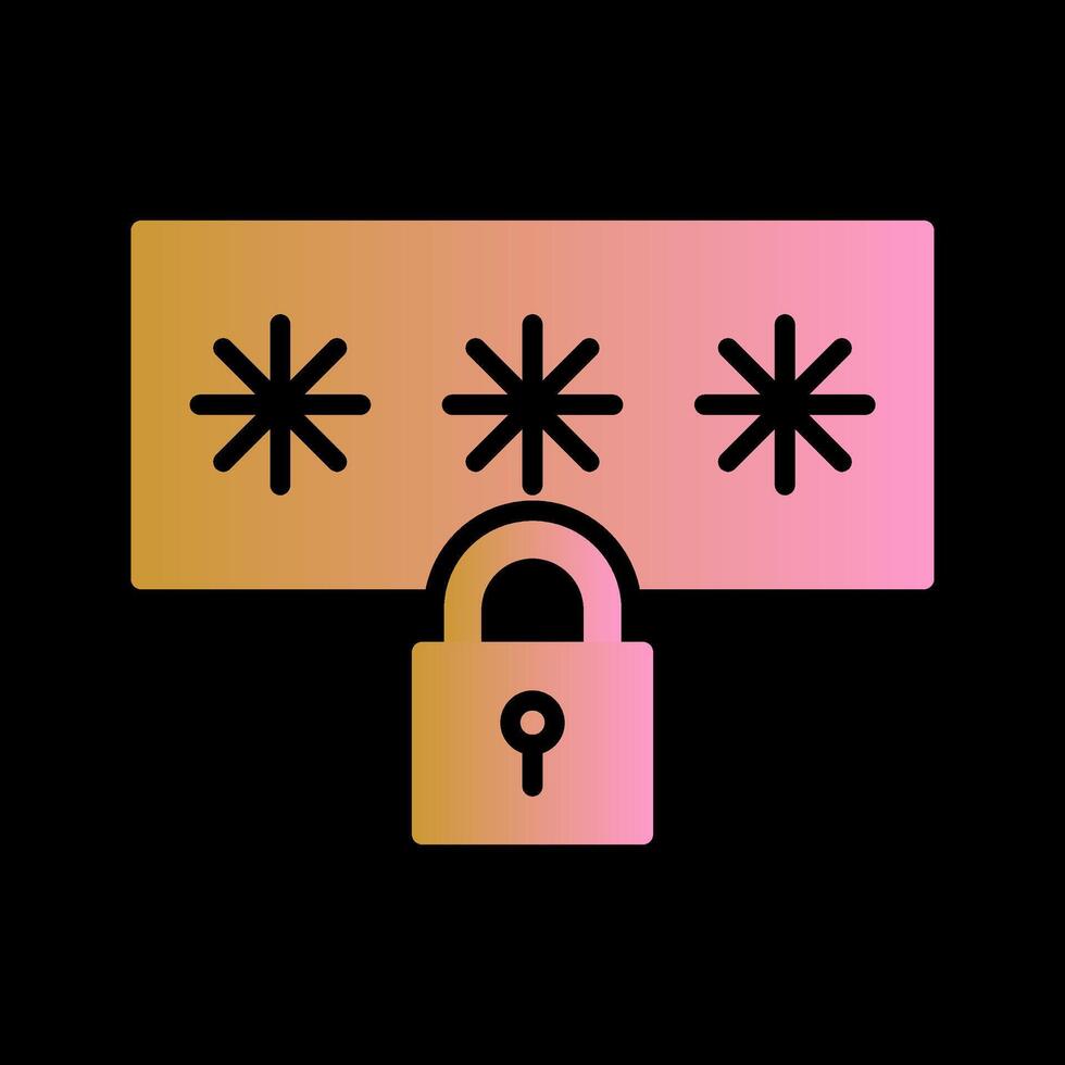 Password Vector Icon