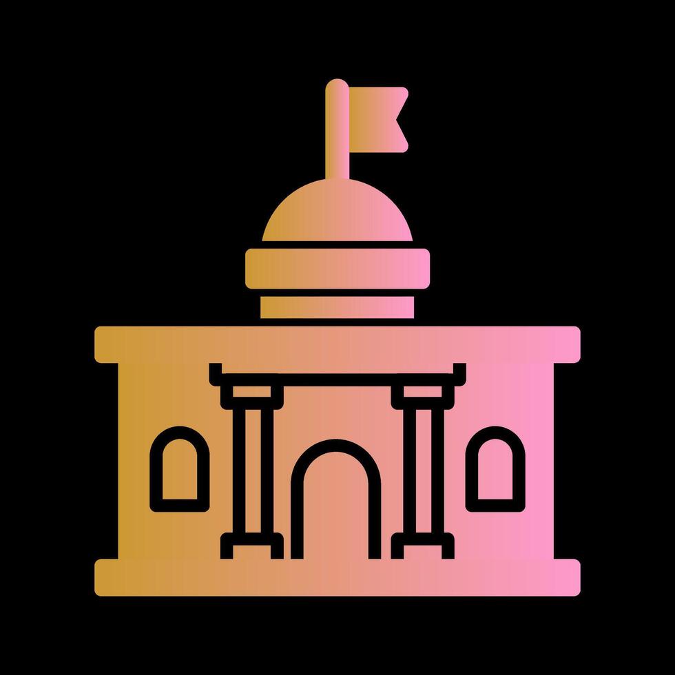 Parliament Vector Icon