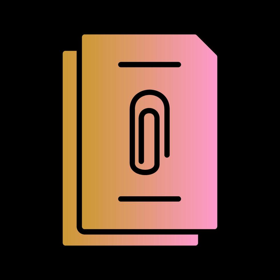 Clip Vector Icon